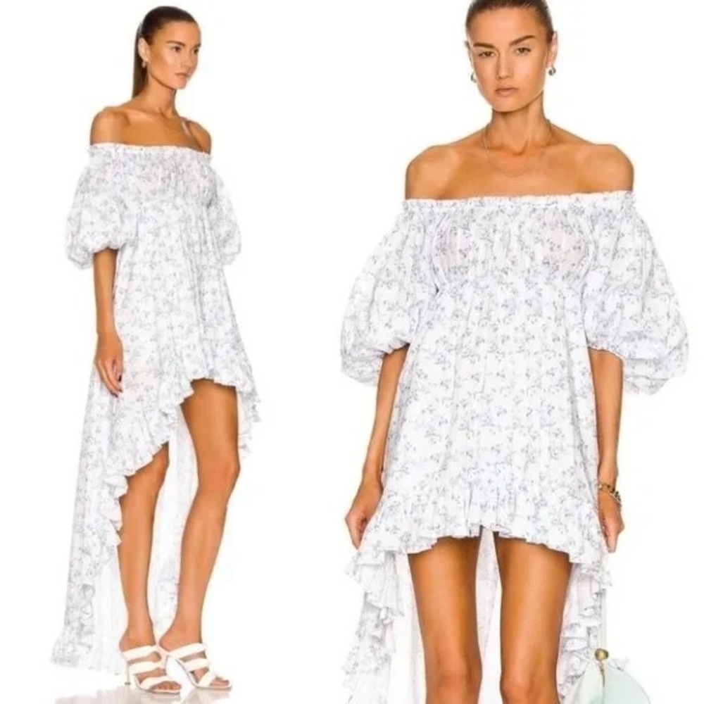 Caroline Constas Imelda High Low Dress Size Small